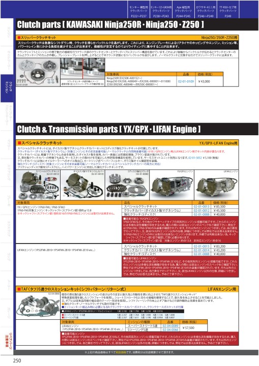 2020-2021 Takegawa PARTS CATALOG Vol.30