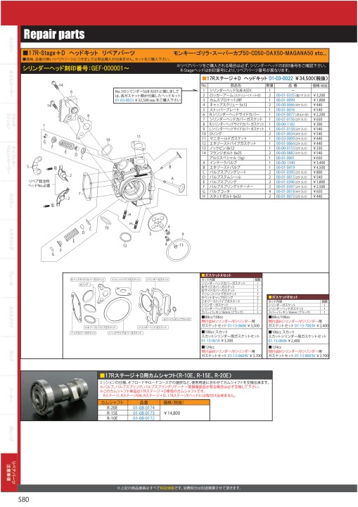 2020-2021 Takegawa PARTS CATALOG Vol.30