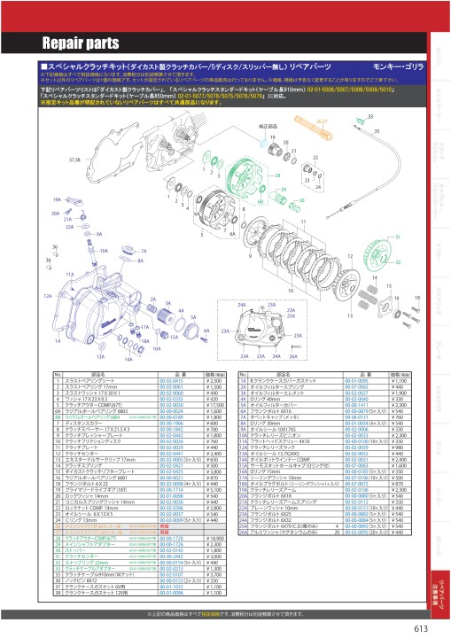 2020-2021 Takegawa PARTS CATALOG Vol.30