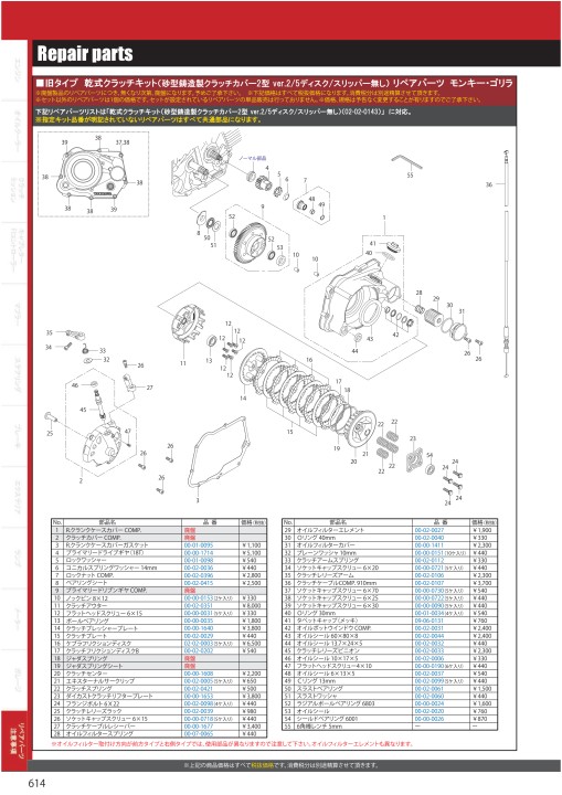 2020-2021 Takegawa PARTS CATALOG Vol.30