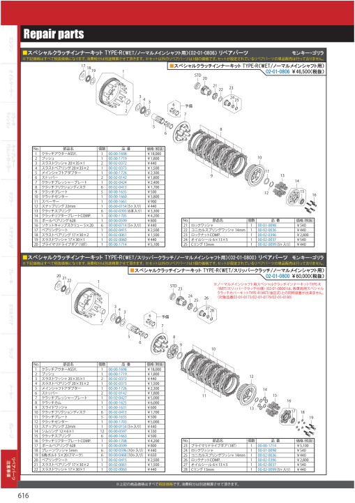 2020-2021 Takegawa PARTS CATALOG Vol.30