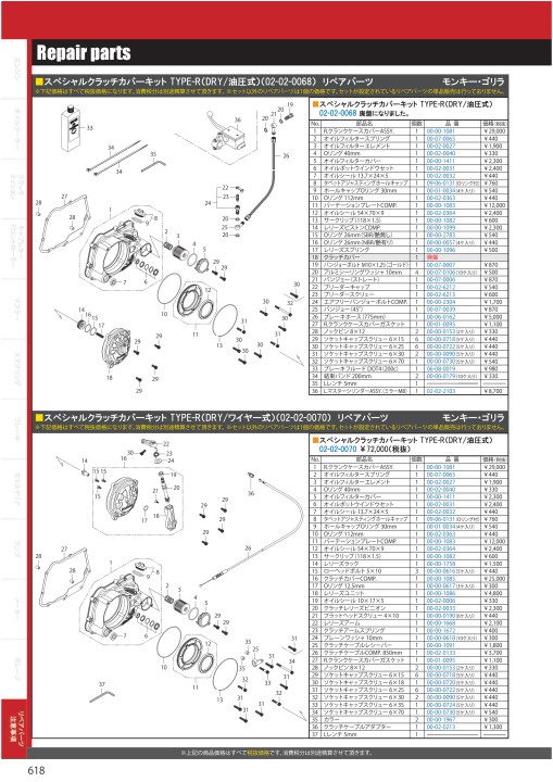 2020-2021 Takegawa PARTS CATALOG Vol.30