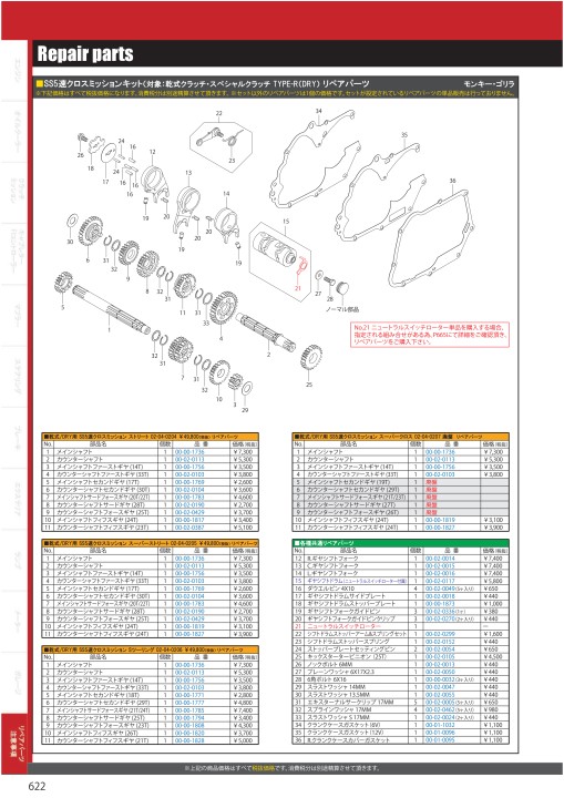 2020-2021 Takegawa PARTS CATALOG Vol.30