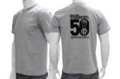 50周年記念Tシャツ(Cデザイン)グレー/XLサイズ