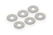 プレーンワッシャ　6個入(穴径:6mmX直径:Φ19mmX厚み:1.6mm)