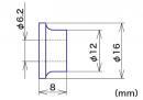 内径6mmカラー(アルミ製)