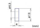 内径6mmカラー(アルミ製)