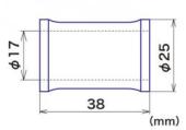 内径17mmカラー(スチール製)