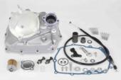 Special clutch cover kit(wire type)Silver painted