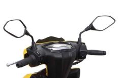 カーボニッシュポリゴンワイドミラーセット(ヤマハ車両/M8)