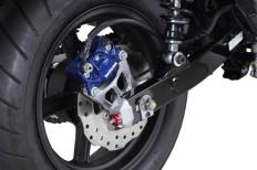 アルミビレット2POTキャリパーリアセット(ブルー)