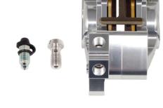 アルミビレット4POTキャリパー(右用　シルバー)