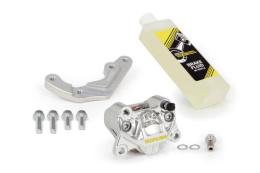 アルミビレット2POTキャリパーフロントセット(シルバー)