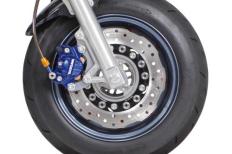 アルミビレット2POTキャリパーフロントセット(ブルー)