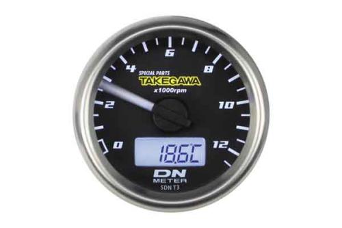 SPECIAL PARTS TAKEGAWA / Φ48スモールDNタコメーターキット 12500RPM