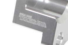 アルミビレット4POTキャリパーフロントセット(シルバー)