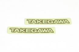 TAKEGAWAステッカー(金文字)