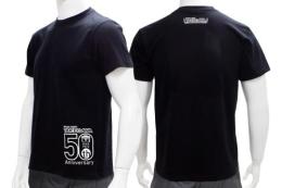 50周年記念Tシャツ(Bデザイン)ブラック/Lサイズ