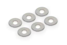 プレーンワッシャ　6個入(穴径:6mmX直径:Φ19mmX厚み:1.6mm)